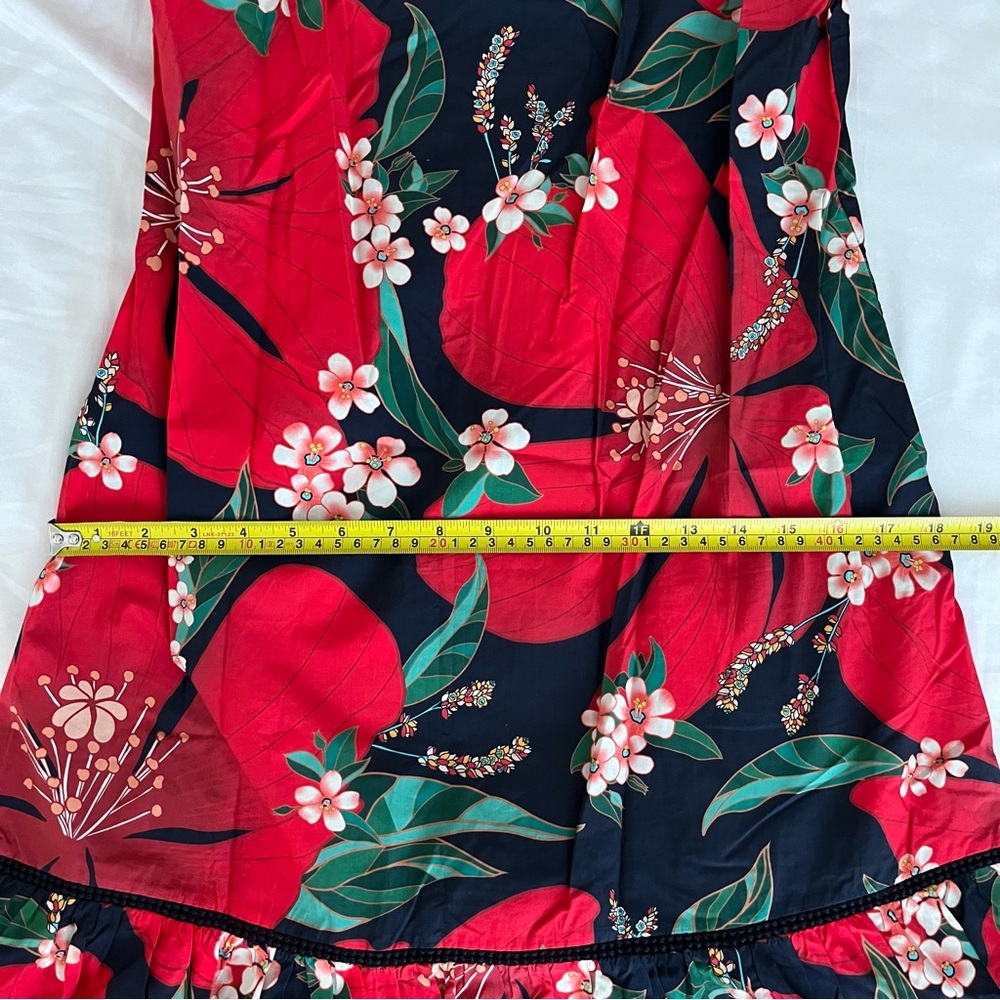 NWT Farm Rio x Anthropologie Jamila Midi Dress XS - Picture 15 of 16